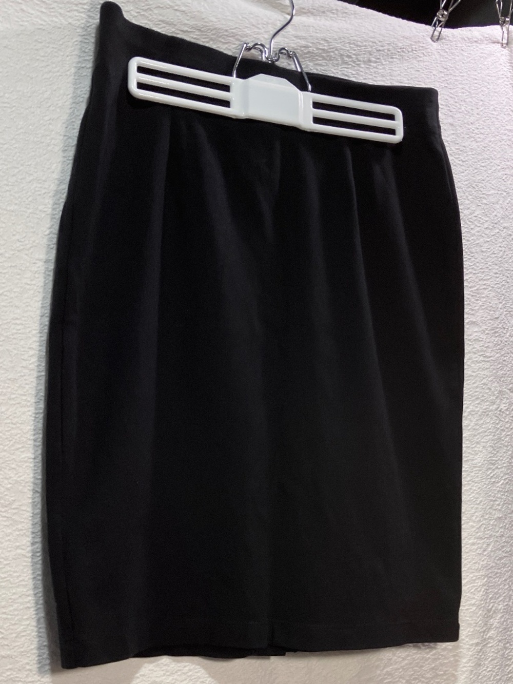 Eileen Fisher Pencil Skirt, M, Black